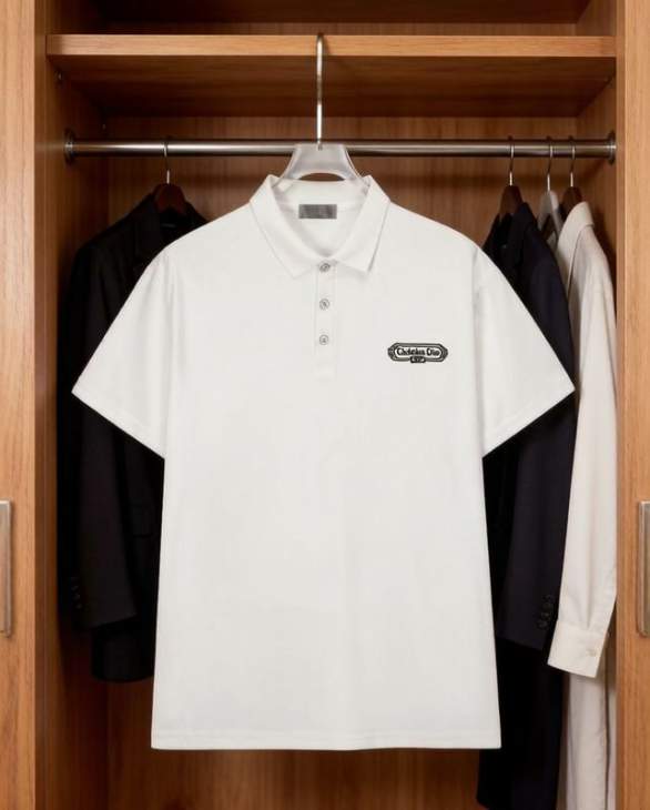 Picture of Dior Polo Shirts Short _SKUDiorM-3XLhgntx49928479